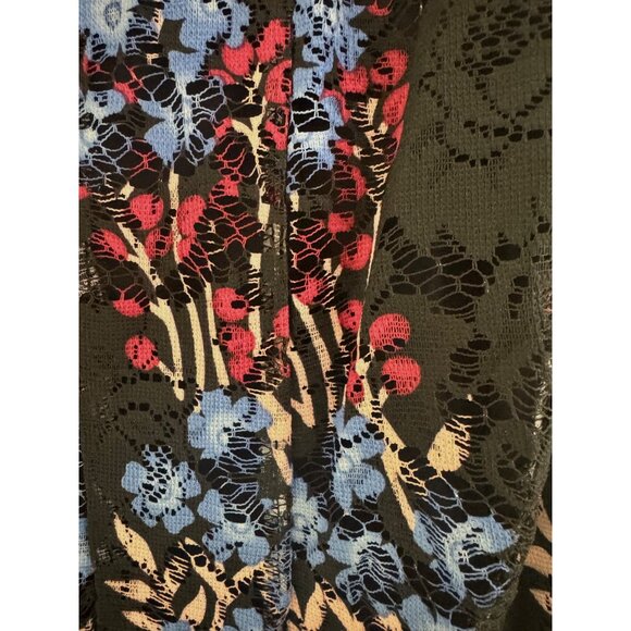 Roz & Ali Fall Floral Lace Fit & Flare Dress Size 16W 1X Wedding Plus Dressbarn - Picture 3 of 7